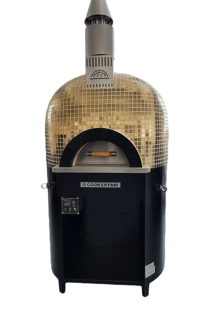 COOKERYAKI commercial gold-mosaic pizza oven for trial evaluation